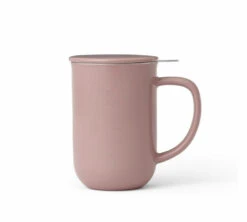 Mug Minima Stone Rose 50 Cl Avec Infuseur Inox - VIVA SCANDINAVIA
