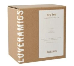 Mug Avec Infuseur Et Couvercle 300ml Teal - LOVERAMICS -Café De Qualité mugemballage 2