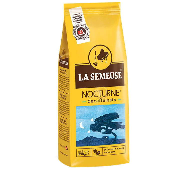 Café En Grains Décaféiné - Nocturne - 250g - La Semeuse 1 Café En Grains Décaféiné - Nocturne - 250g - La Semeuse