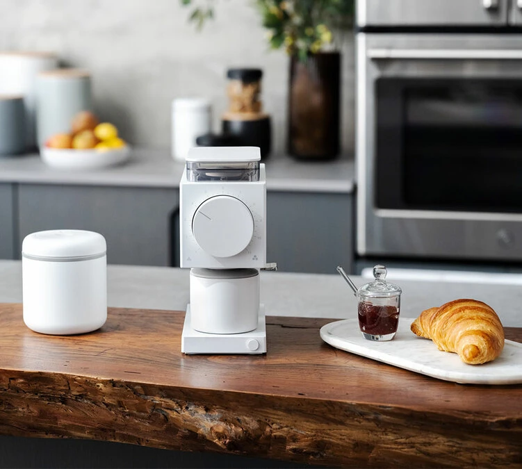 Moulin à Café FELLOW Ode Brew Grinder Gen 2 Blanc 5 Moulin à Café FELLOW Ode Brew Grinder Gen 2 Blanc – Image 5