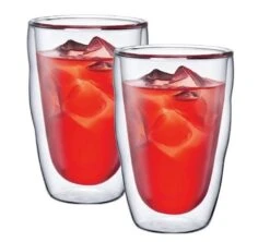 Verres Double Paroi BODUM - Pilatus 8cl Et 35cl -Café De Qualité pilatus35cl 1