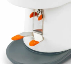 Moulin à Café QUAMAR Nemo-Q/E Blanc Mat Et Gris Bleu -Café De Qualité quamar nemoqe blanc 4