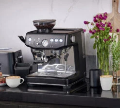 Machine Expresso SAGE Barista Express Impress SES876BTR4EEU1 Black Truffle -Café De Qualité sage btr barista express impress 4