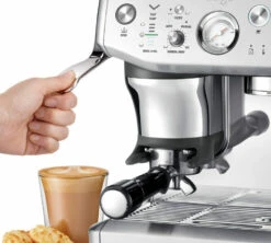 Machine Expresso SAGE Barista Express Impress SES876DBL4EEU1 Bleu Prune -Café De Qualité sage express impress mood 1