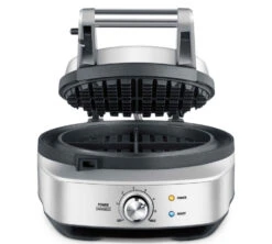 Gaufrier - The No-Mess Waffle, Acier Inoxydable - Sage