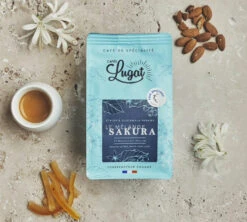 250g Café En Grains : Le Mélange Sakura - Cafés Lugat -Café De Qualité sakura notes dgustation