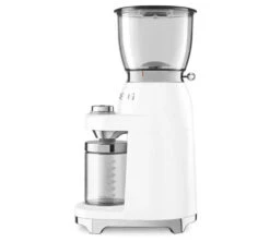 Moulin à Café SMEG Blanc CGF01WHEU Années 50 -Café De Qualité smeg broyeur blanc 3