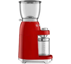 Moulin à Café SMEG Rouge CGF01RDEU Années 50 -Café De Qualité smeg broyeur rouge 3