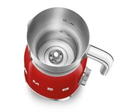 Chocolatière MFF01RDEU SMEG - Rouge -Café De Qualité smeg chocolatiere rouge4
