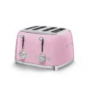 Grille-pain TSF03PKEU 4 Tranches Rose Vernis - SMEG