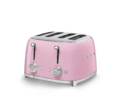 Grille-pain TSF03PKEU 4 Tranches Rose Vernis - SMEG