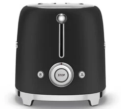 Grille-pain SMEG TSF01BLMEU 2 Tranches Noir Mat -Café De Qualité smeg grilpain noirmat3