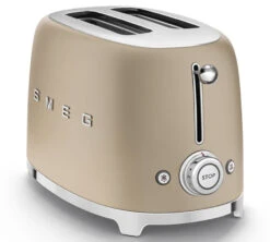 Grille-pain TSF01CHMEU 2 Tranches Or Mat - SMEG -Café De Qualité smeg grilpainormat4