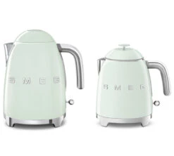 Mini Bouilloire SMEG - Vert D'eau - KLF05PGEU + Offre Cadeau -Café De Qualité smeg minib vert 10