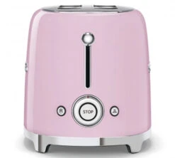 Grille-pain TSF01PKEU 2 Tranches - Rose - SMEG -Café De Qualité smeg toaster rose 3