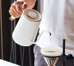 Bouilloire à Température Réglable - TIMEMORE - Fish Smart Black 60cl -Café De Qualité timemore kettle5