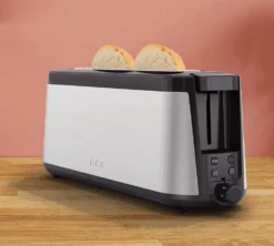 Grille Pain Tefal TL430811 Element Longue Fente Noir Et Gris -Café De Qualité tl430811 05