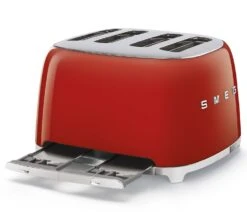 Toaster Smeg TSF03RDEU 4 Tranches Rouge -Café De Qualité toaster4 rouge