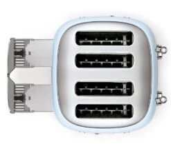 Grille-pain Smeg TSF03PBEU 4 Tranches Bleu Azur -Café De Qualité toaster4tr bleu