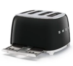 Grille-pain Smeg TSF03BLEU 4 Tranches - Noir -Café De Qualité toaster4tr noir3