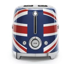 Grille-pain TSF01UJEU 2 Tranches Années 50 Union Jack - SMEG -Café De Qualité toaster jack4