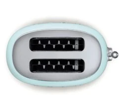 Grille-pain TSF01PGEU 2 Tranches Vert D'eau - SMEG -Café De Qualité toaster verredeau 2fentes