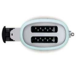 Grille-pain TSF01PGEU 2 Tranches Vert D'eau - SMEG -Café De Qualité toaster verredeau fentes