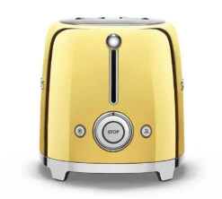 Grille-pain SMEG TSF01GOEU 2 Tranches - Or -Café De Qualité toasteror3