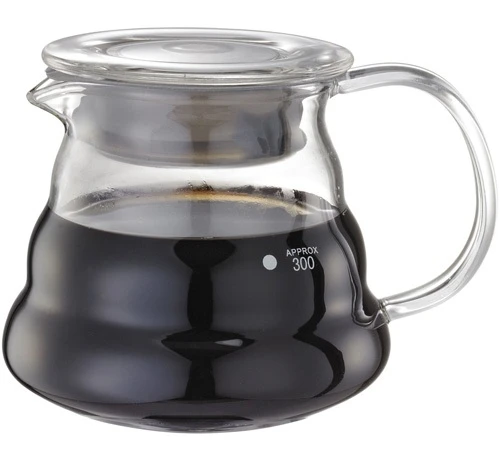 Carafe En Verre Pour Dripper 2-3 Tasses - Tiamo 1 Carafe En Verre Pour Dripper 2-3 Tasses - Tiamo